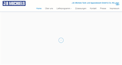 Desktop Screenshot of jbmichiels.de