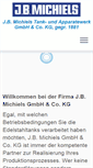 Mobile Screenshot of jbmichiels.de